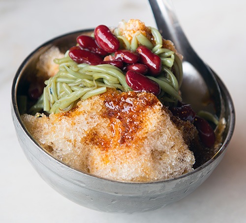 Chendol dessert